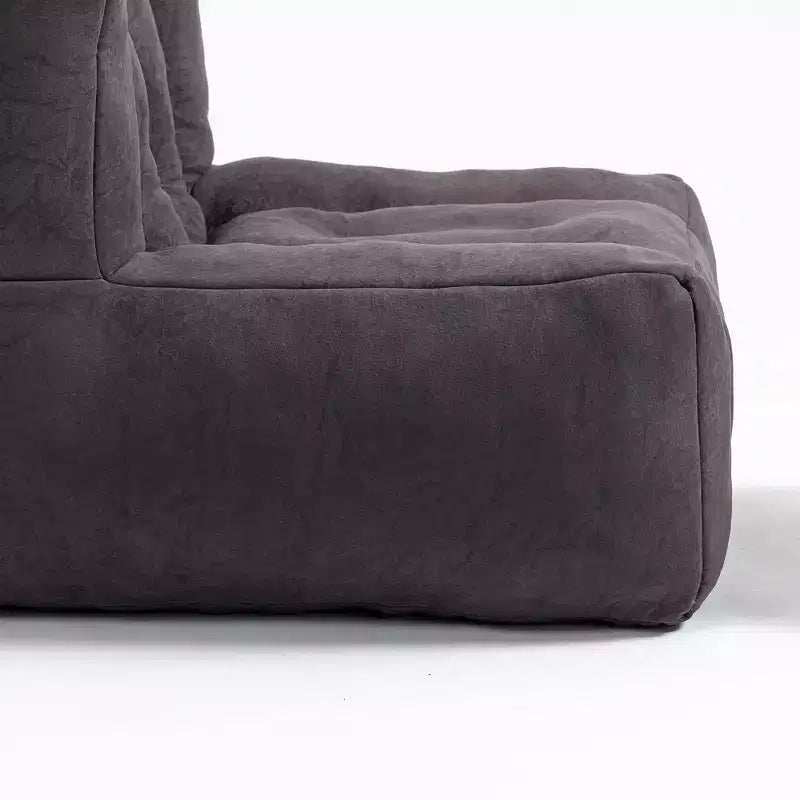 Super Soft Bean Bag Chair with Memory Foam & Ottoman – Adults, Indoor/Outdoor