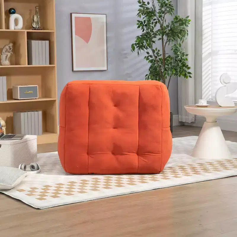 Super Soft Bean Bag Chair with Memory Foam & Ottoman – Adults, Indoor/Outdoor