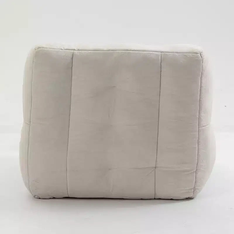 Super Soft Bean Bag Chair with Memory Foam & Ottoman – Adults, Indoor/Outdoor