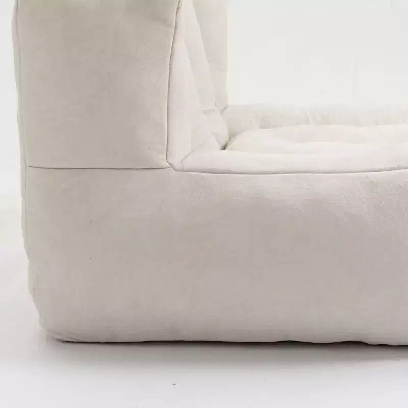 Super Soft Bean Bag Chair with Memory Foam & Ottoman – Adults, Indoor/Outdoor