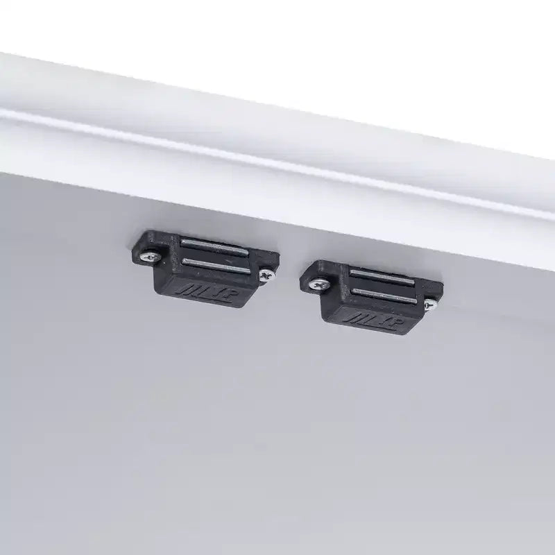Modern Tall Bathroom Storage Cabinet – Double Doors, Adjustable Shelf & 2 Drawers